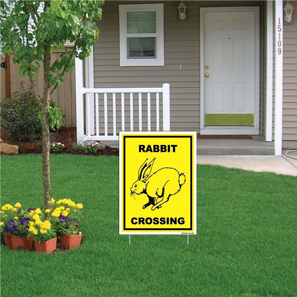 Rabbit Crossing Sign or Sticker - Image 6
