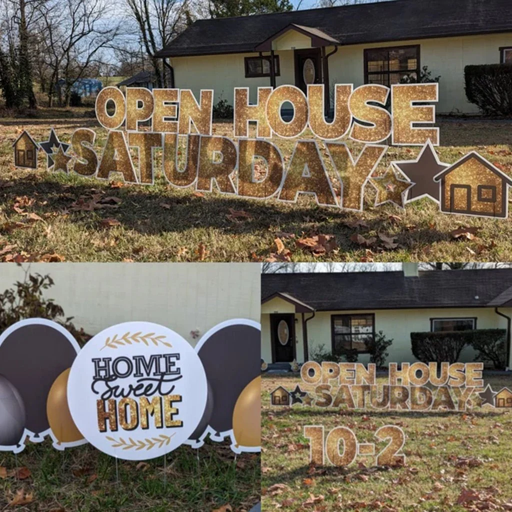 Realtor Yard Greeting Starter Package - 61 pcs - Image 2