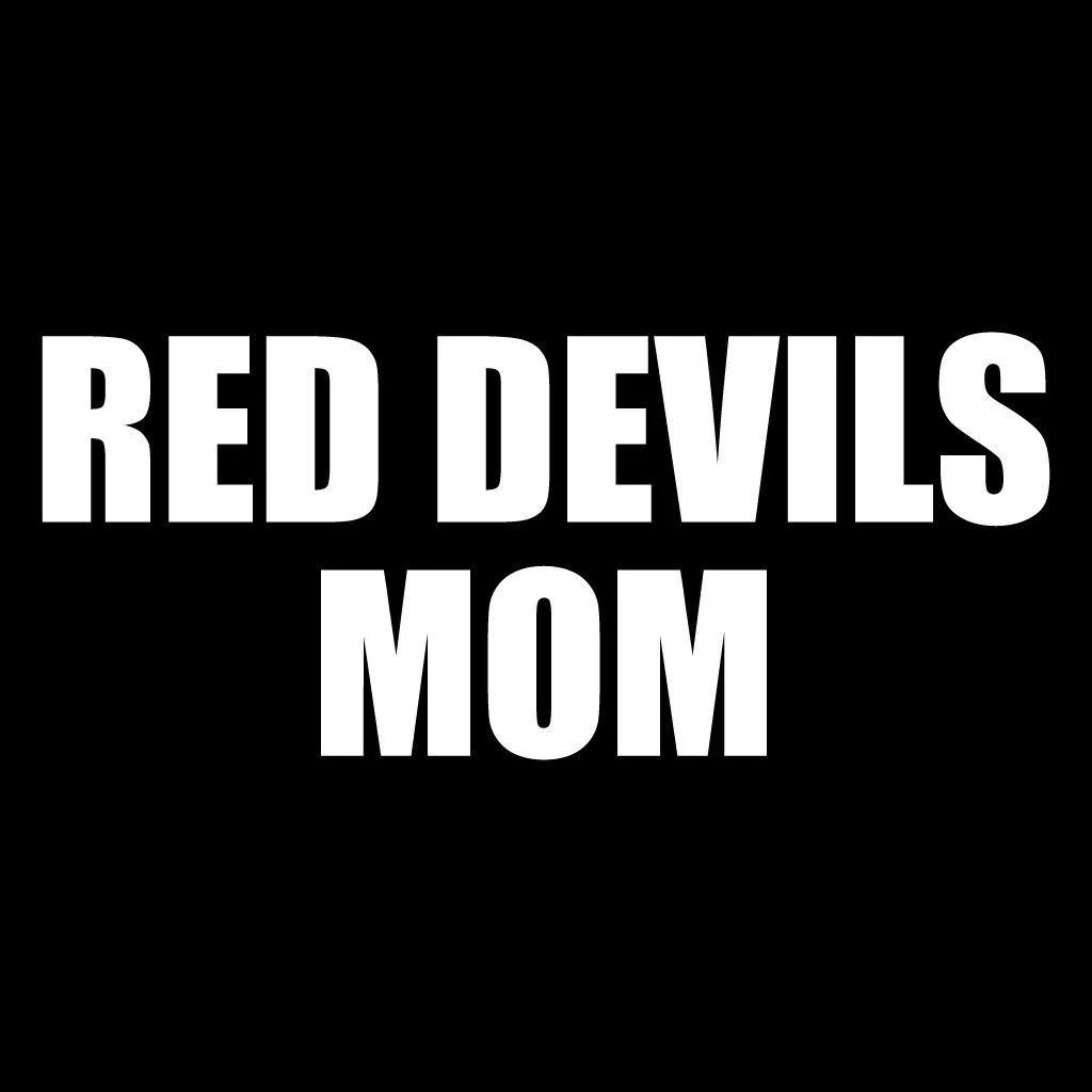 Red Devils Parents Black Folding Camping Chair Set of 2 - Image 3