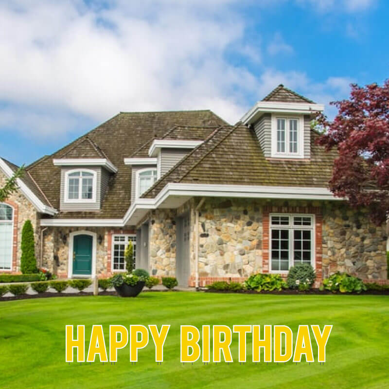 18" Bebas Solid Color Happy Birthday Yard Letters - 13 pc set - Image 6