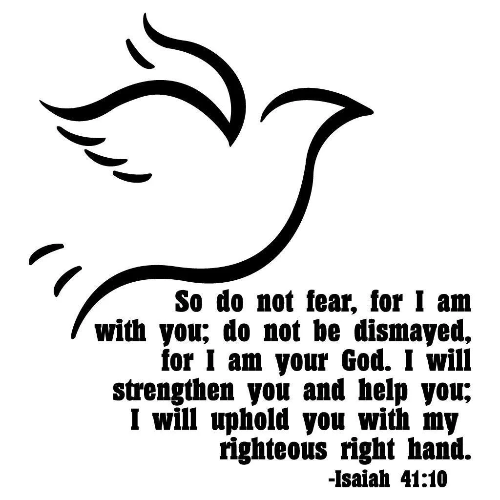 Religious Isaiah 41:10 T-shirt - Image 2