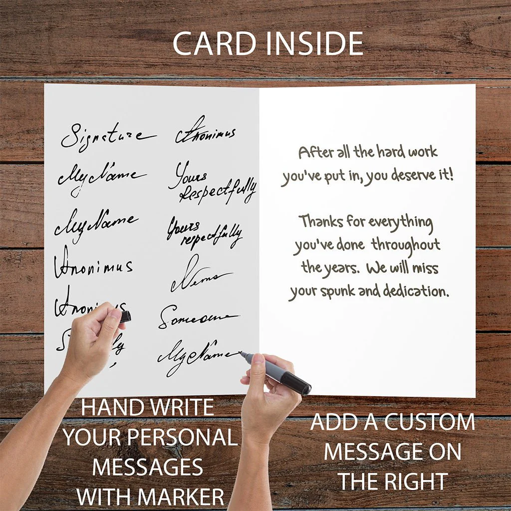 3' Giant Retirement Hammock Card - Image 4