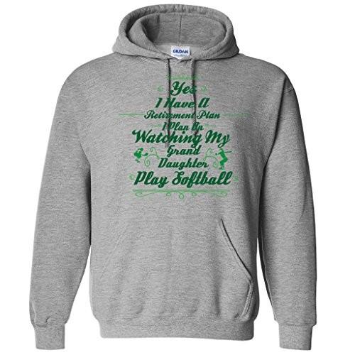 Retirement Plan Watch Grand Daughter Play Softball Hoodie