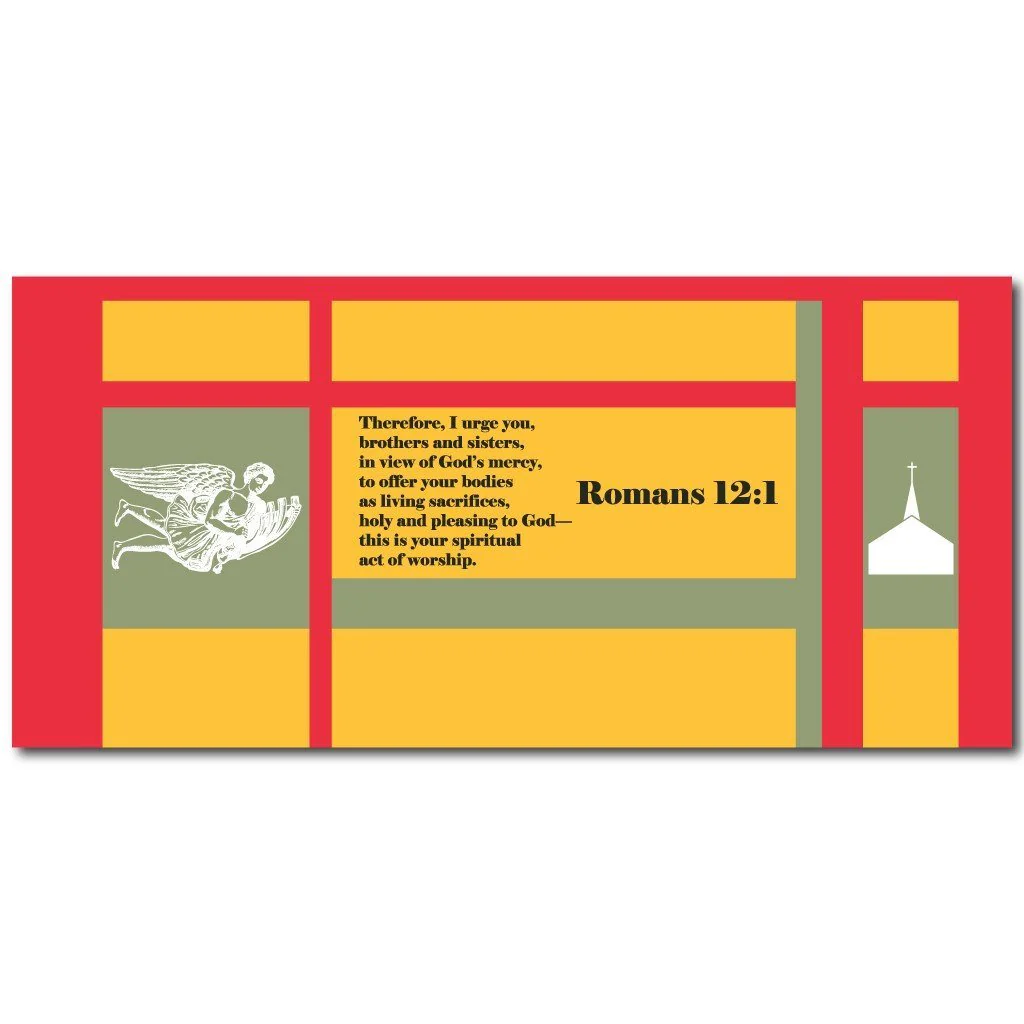 Romans 12:1 Religious 15oz Coffee Mug - Image 2