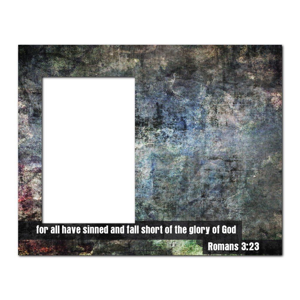 Romans 3:23 Decorative Picture Frame - Image 2