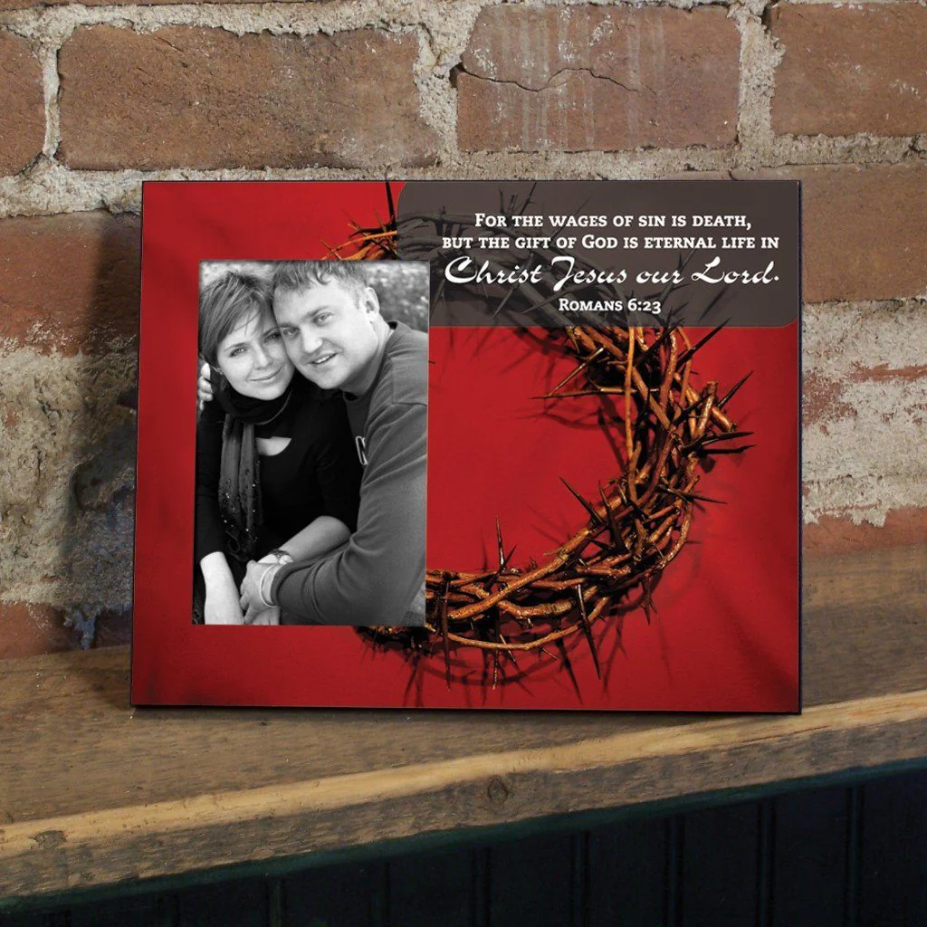 Romans 6:23 Decorative Picture Frame