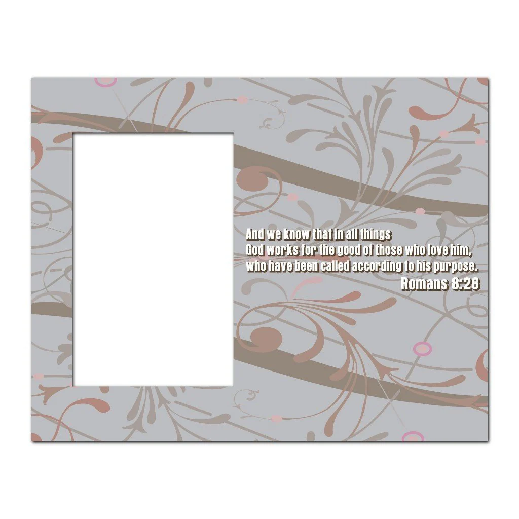 Romans 8:28 Decorative Picture Frame - Image 2