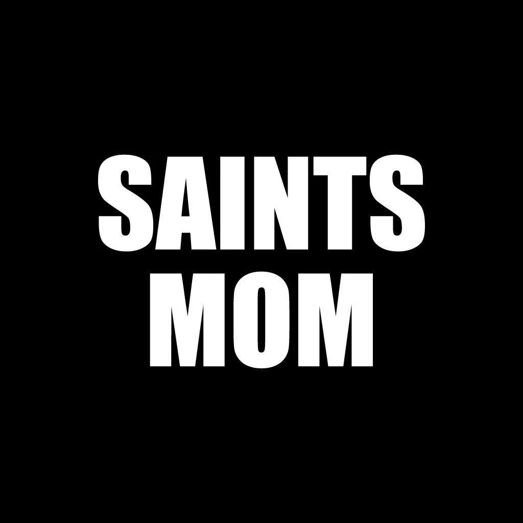 Saints Parents Black Folding Camping Chair Set of 2 - Image 3