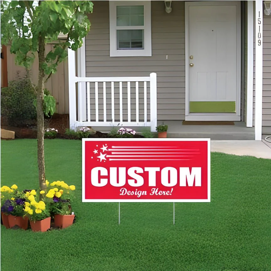 Same Day Yard Signs | 12" x 24" - Image 2