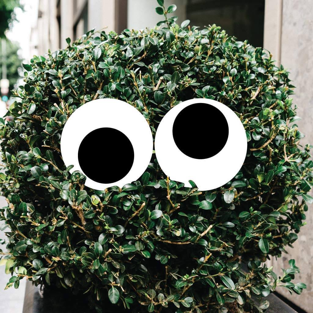 Scary Eyes Halloween Yard Decorations - 12 piece set - Image 4