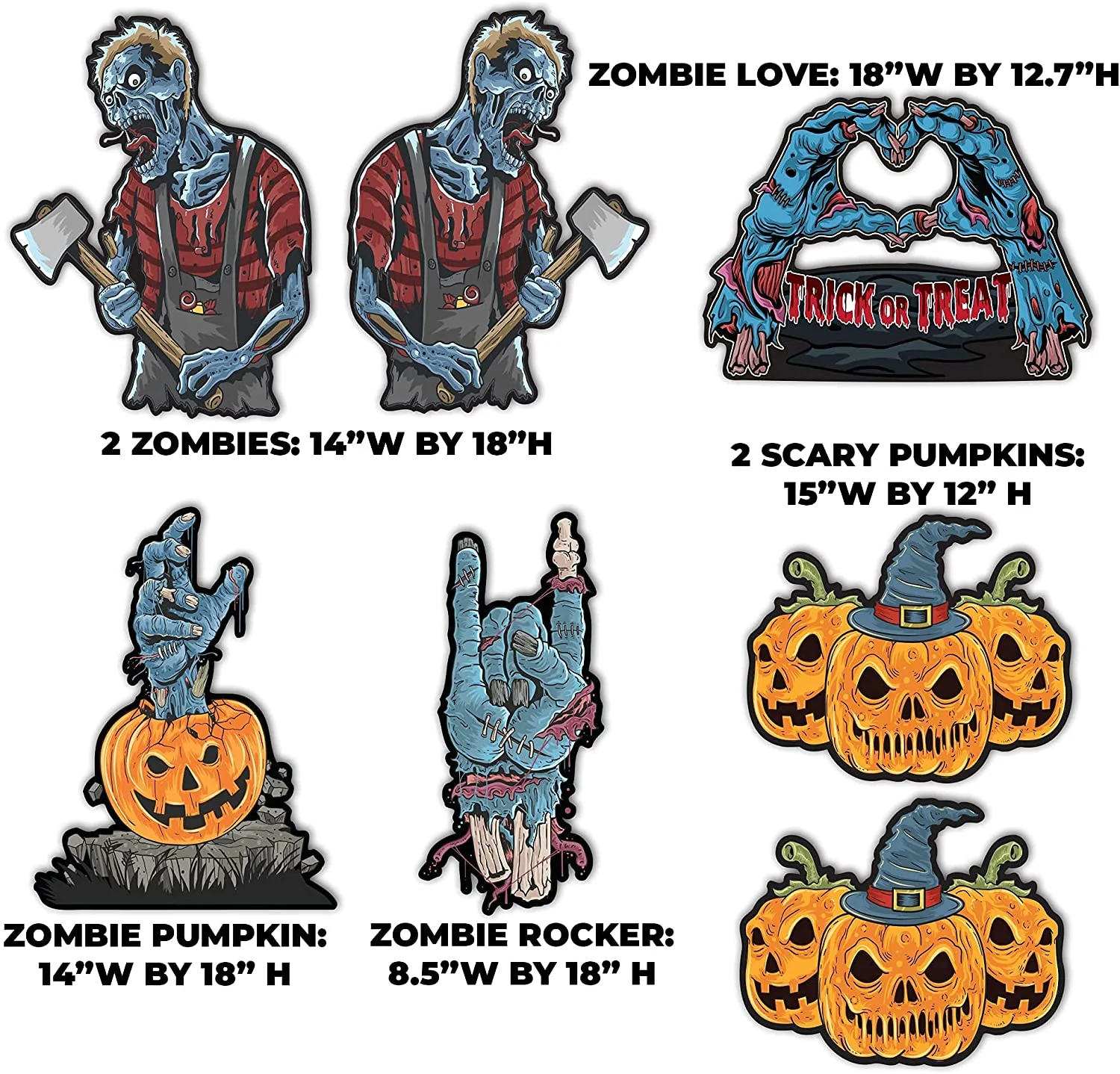 Scary Zombie Yard Signs - Image 3