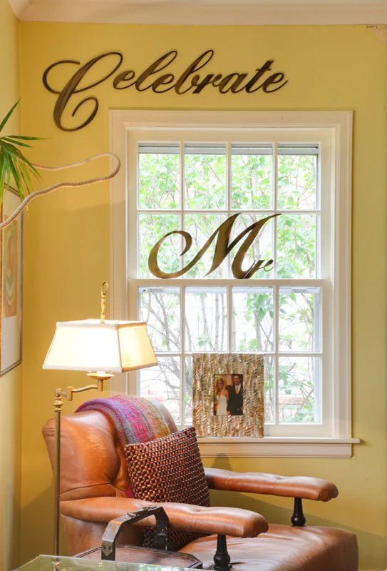 Mr & Mrs Script Wall Decor - Image 2