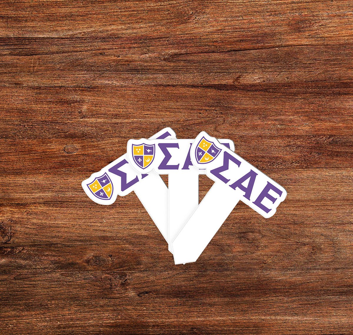Sigma Alpha Epsilon Cupcake Toppers - Officially Licensed - Image 5