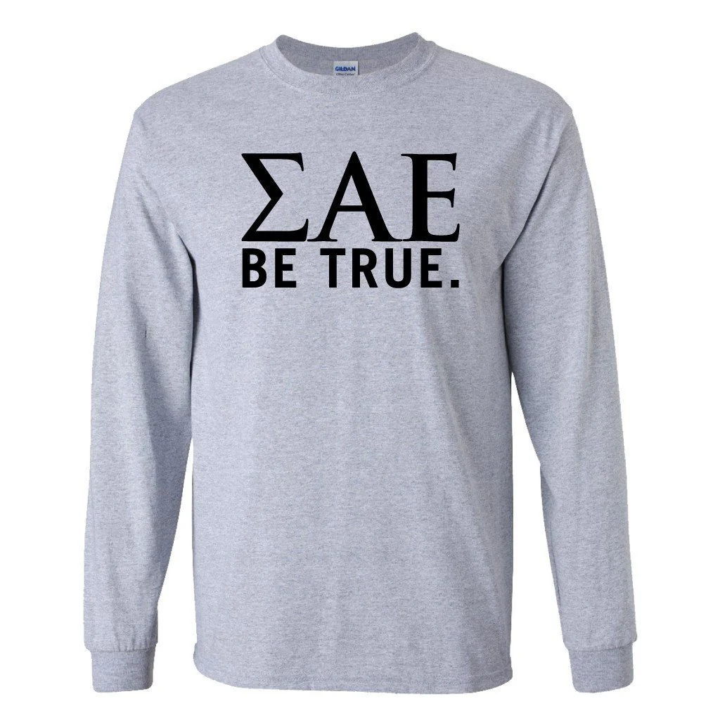 Sigma Alpha Epsilon Be True Long Sleeve T-Shirt - Image 2