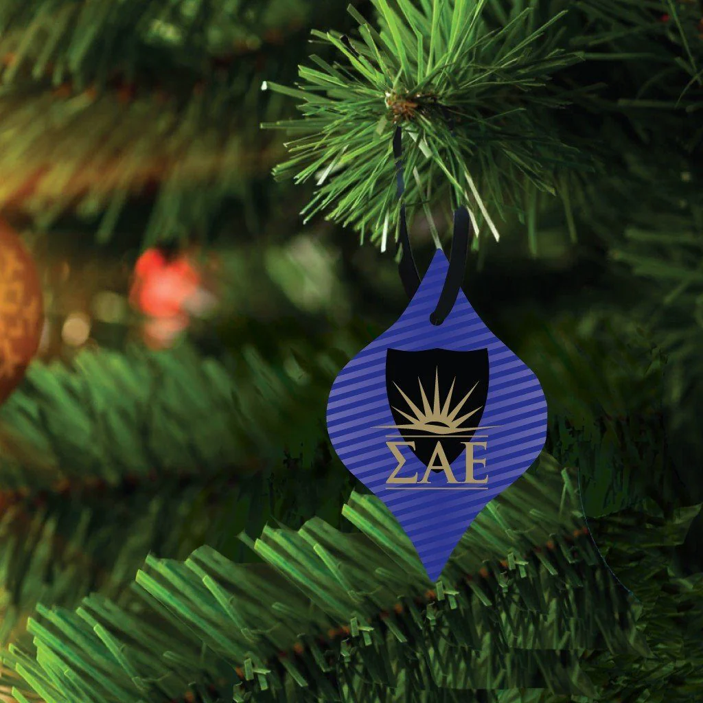 Sigma Alpha Epsilon Ornament Set of 3 Shapes - Image 2