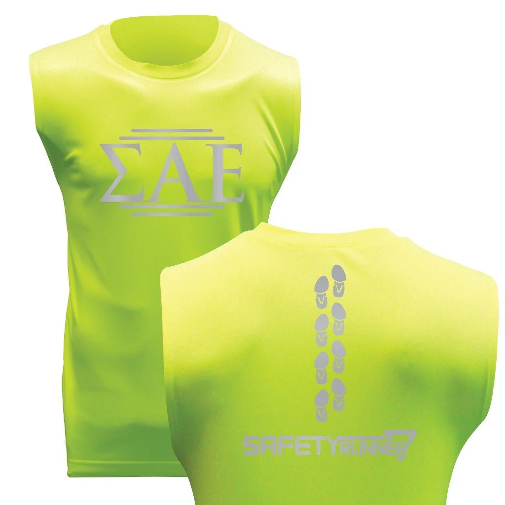 Sigma Alpha Epsilon SafetyRunner Men's Performance Sleeveless Jersey