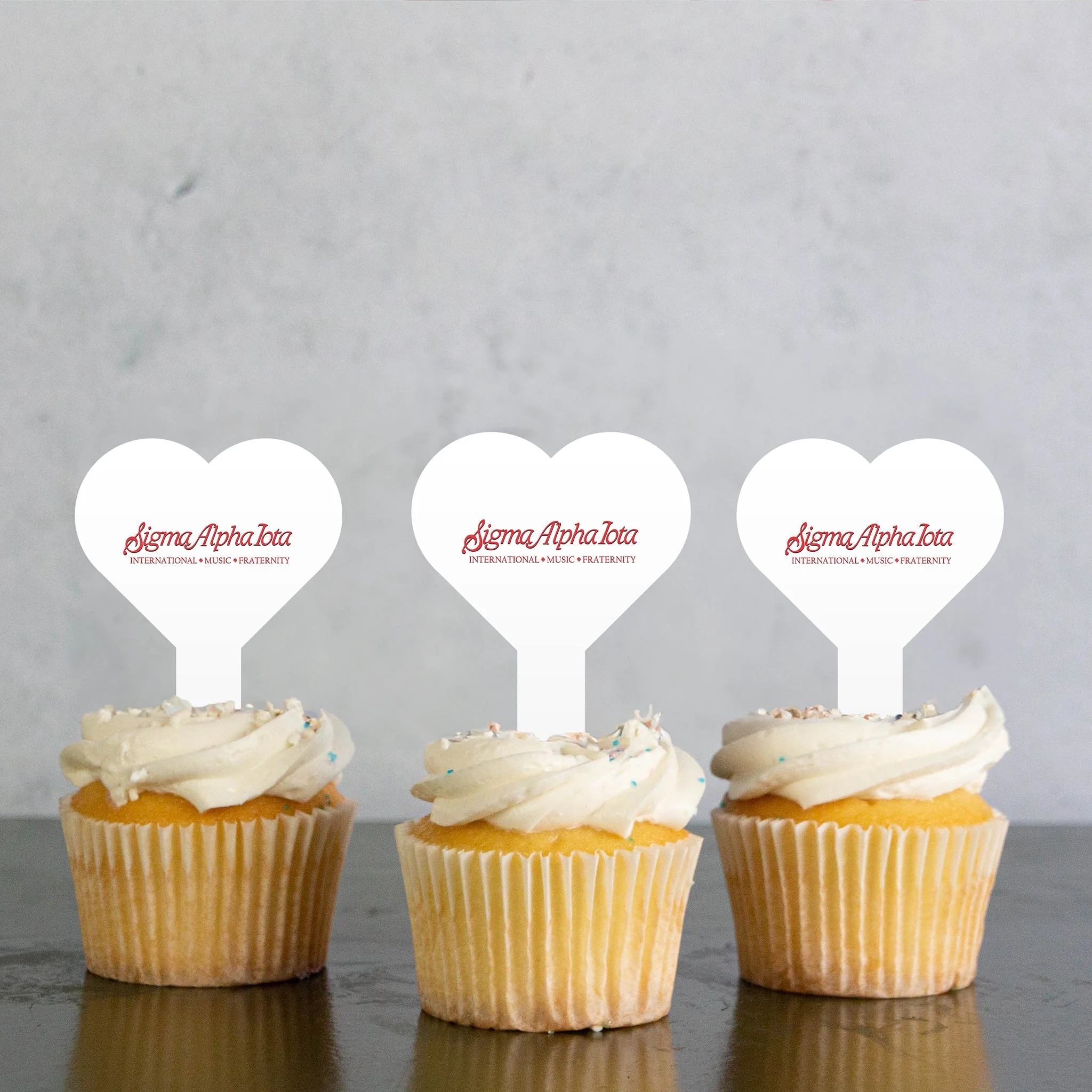 Sigma Alpha Iota Cupcake Toppers - Image 4