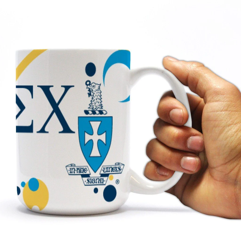 Sigma Chi 15oz Bubble Coffee Mug