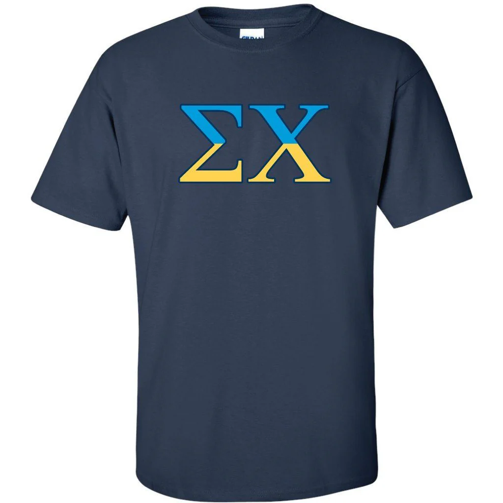 Sigma Chi Greek Letters T-Shirt - Image 2
