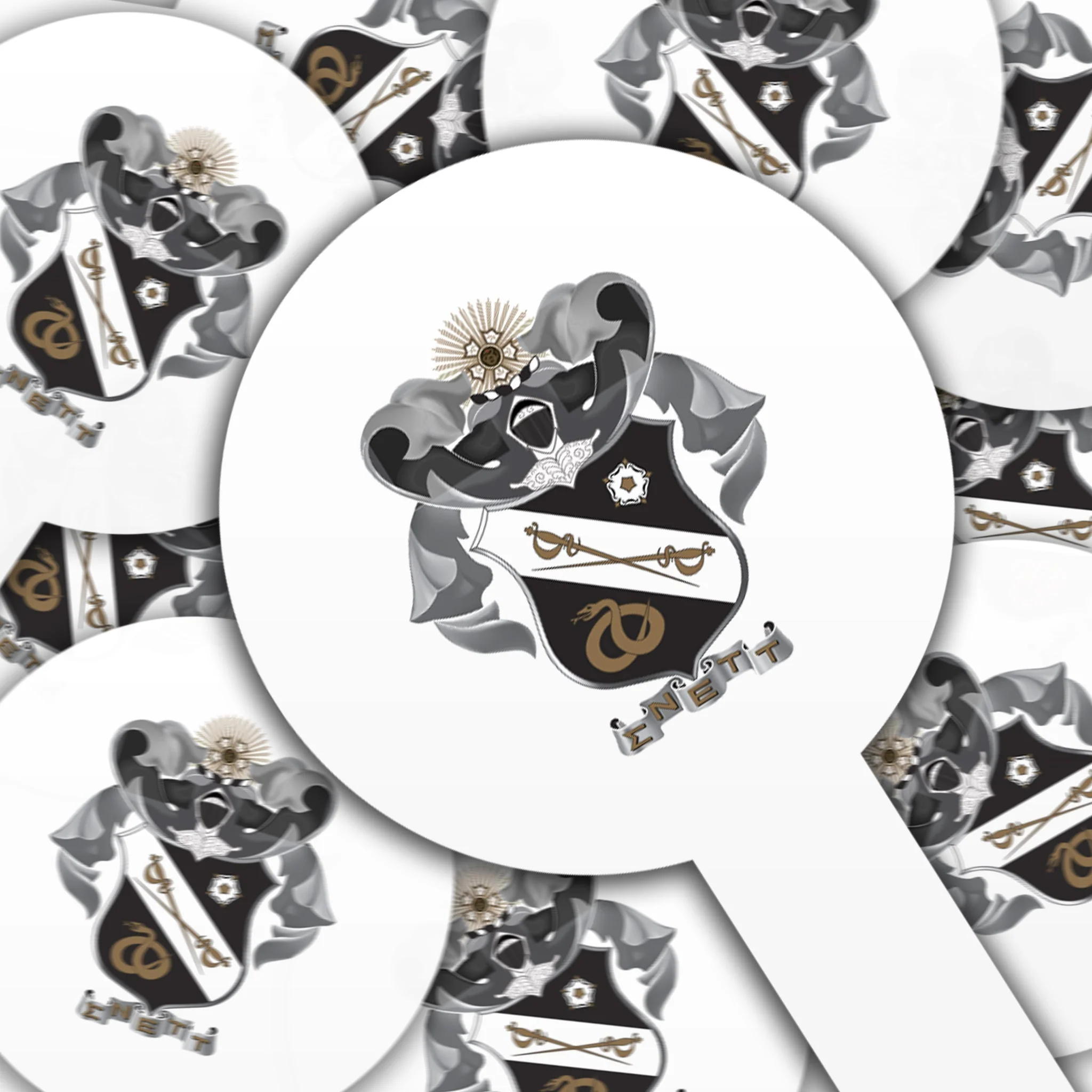 Sigma Nu Cupcake Toppers - Image 3