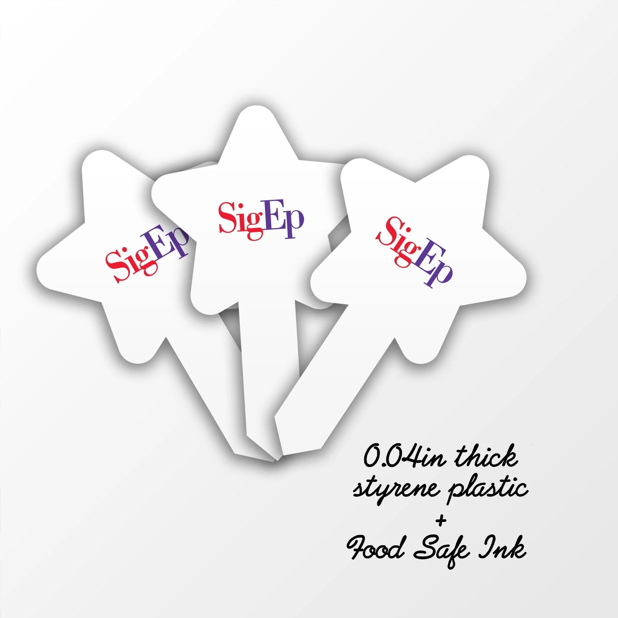 Sigma Phi Epsilon Cupcake Toppers - Image 2