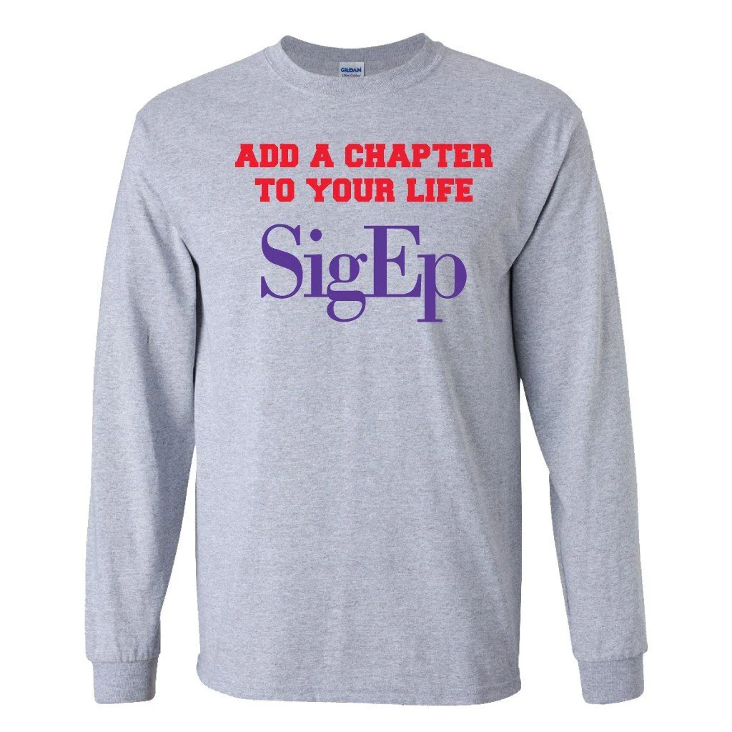 Sigma Phi Epsilon Long Sleeve T-shirt "Add a Chapter" - Image 2