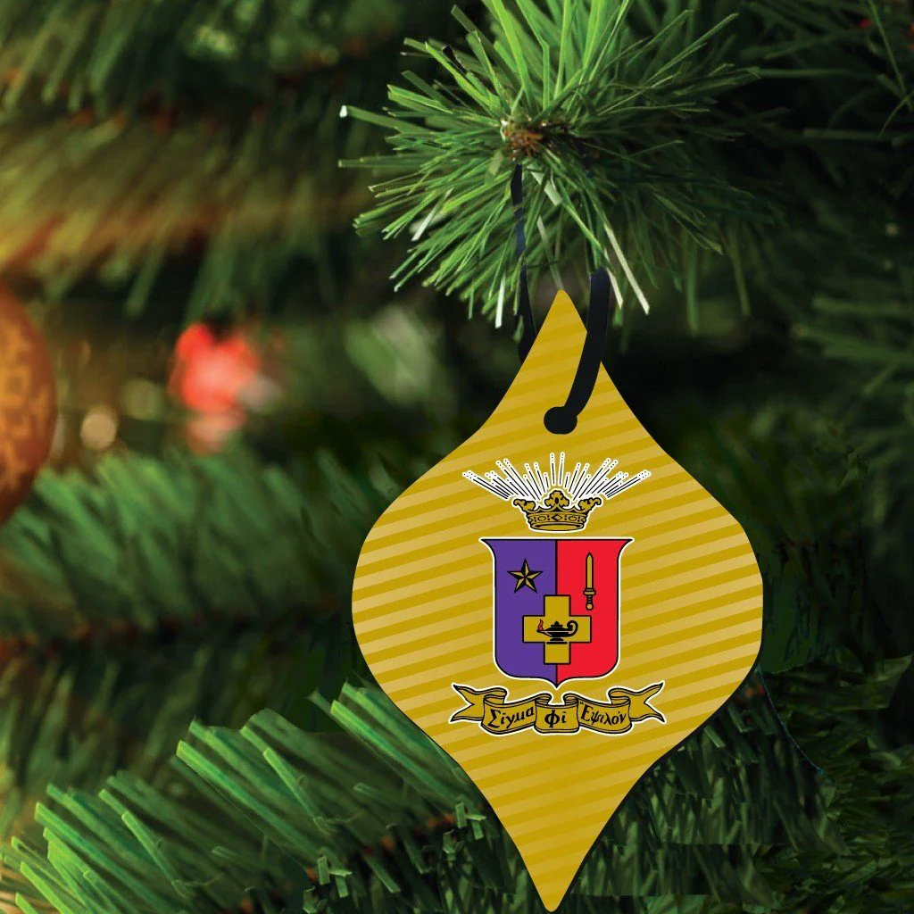 Sigma Phi Epsilon Ornament Set of 3 Shapes - Image 3