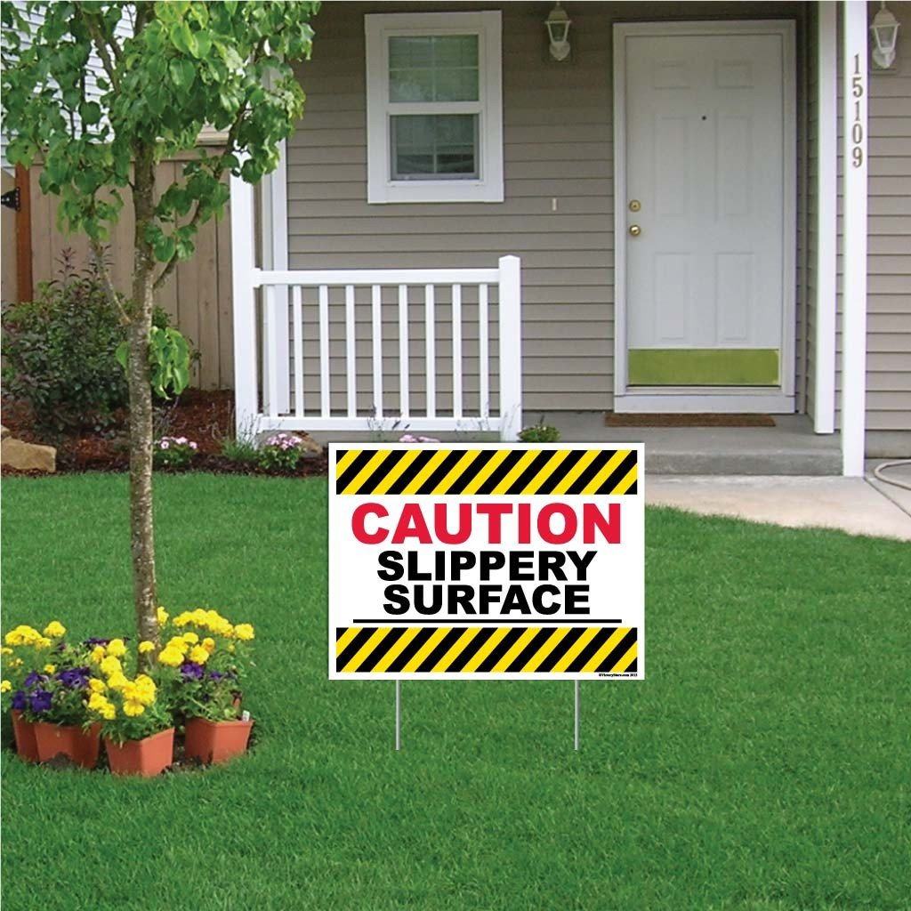 Slippery Floor Sign or Sticker - Image 11