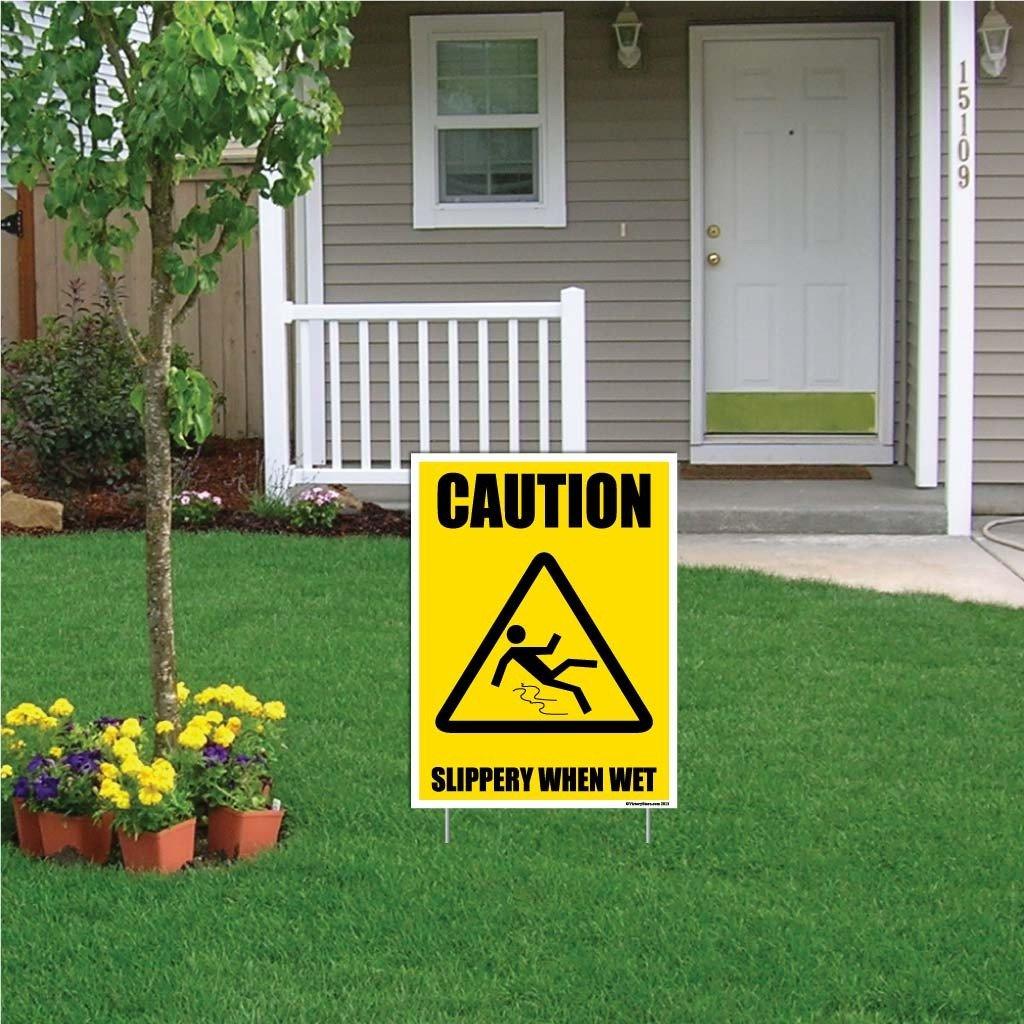 Slippery Floor Sign or Sticker - Image 8