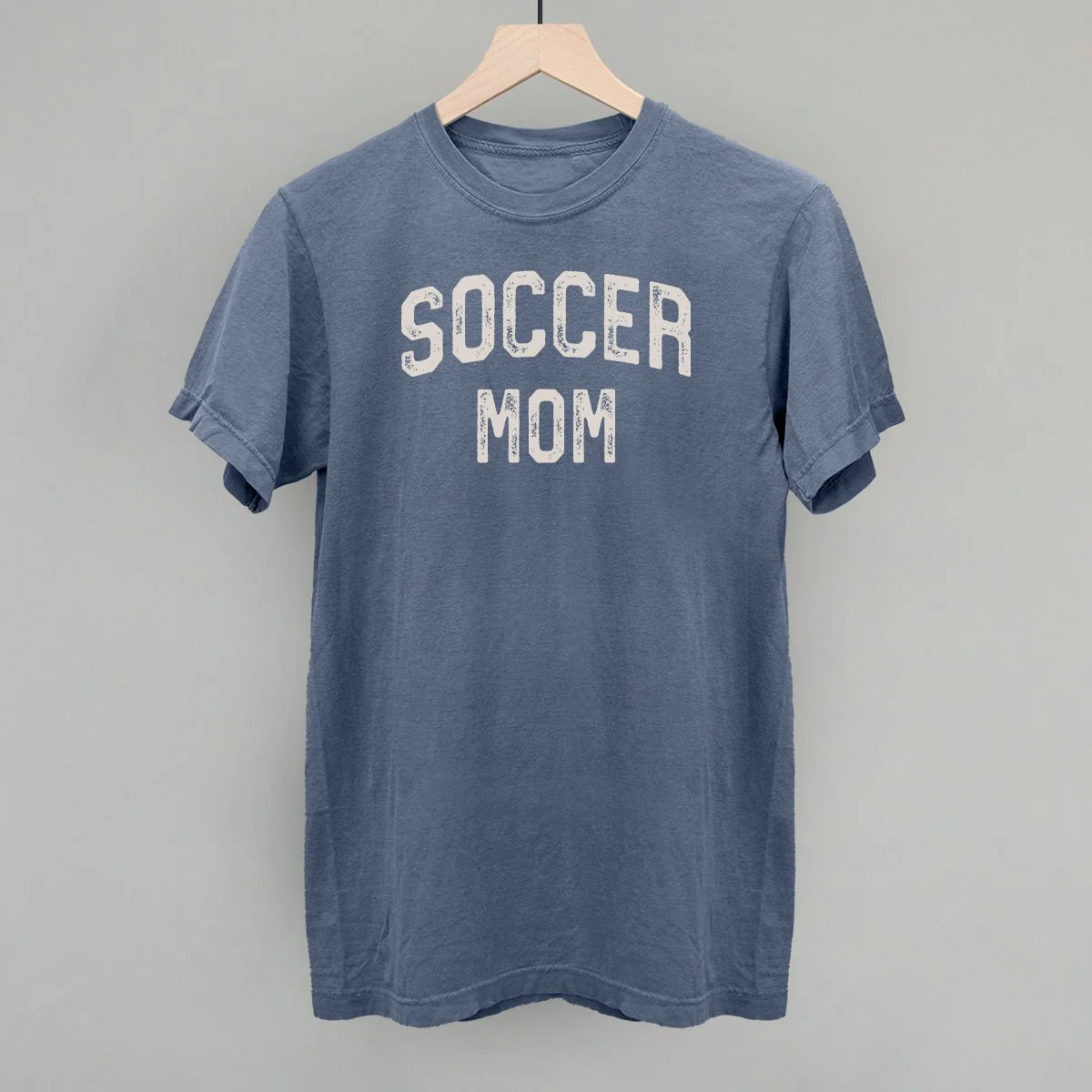 Soccer Mom Collegiate Distressed T-shirt - Image 3