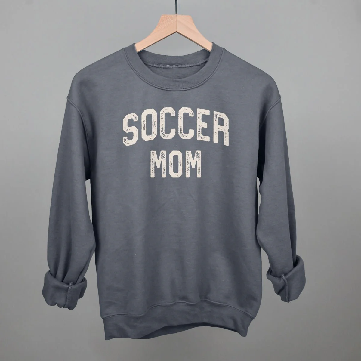 Soccer Mom Collegiate Distressed T-shirt - Image 5