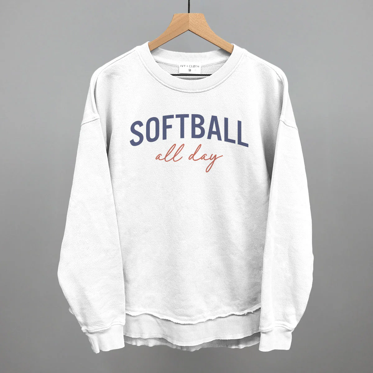 Softball All Day (Script) T-Shirt - Image 19