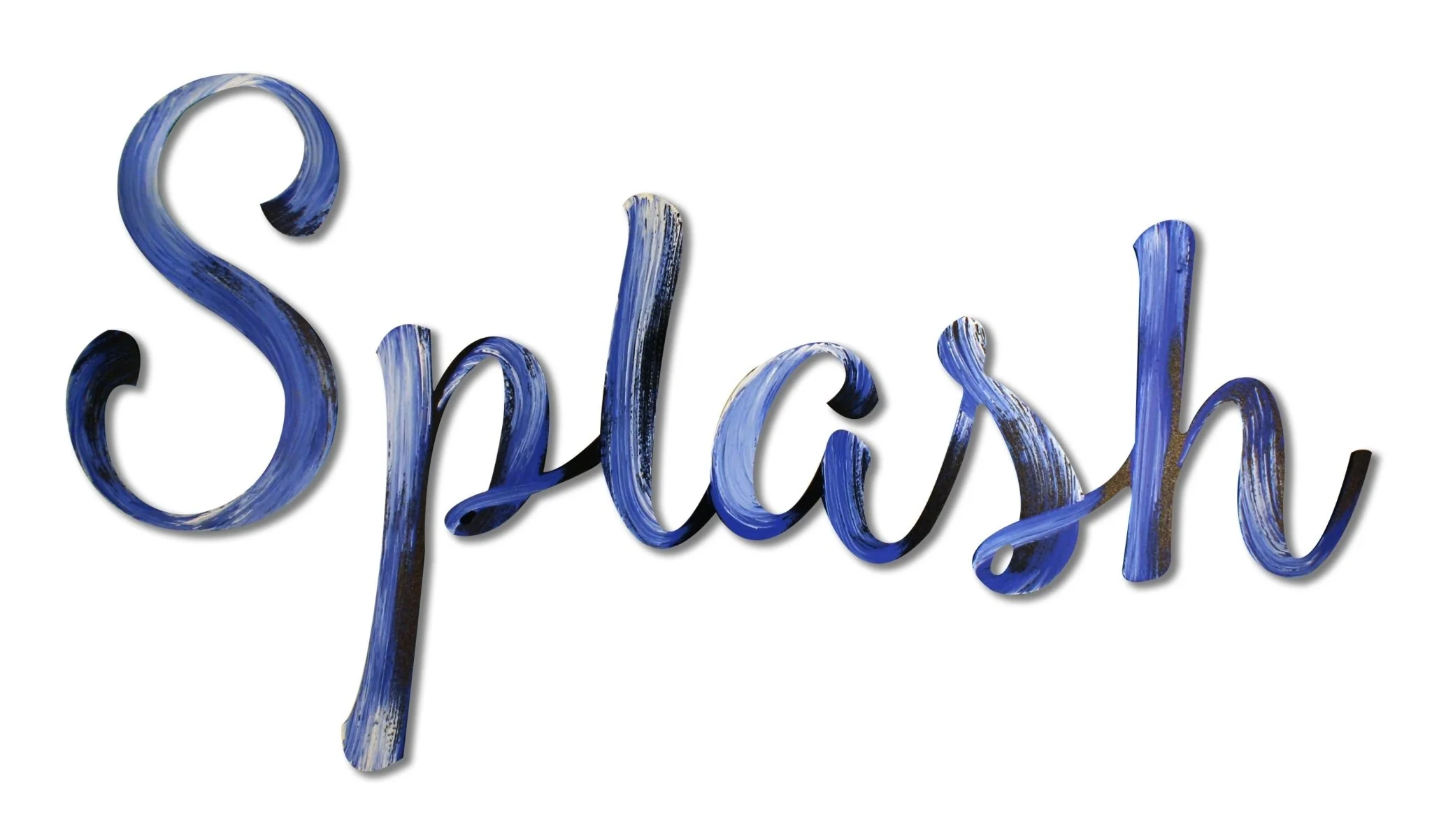 Splash Hand Painted Wall Word - Image 2
