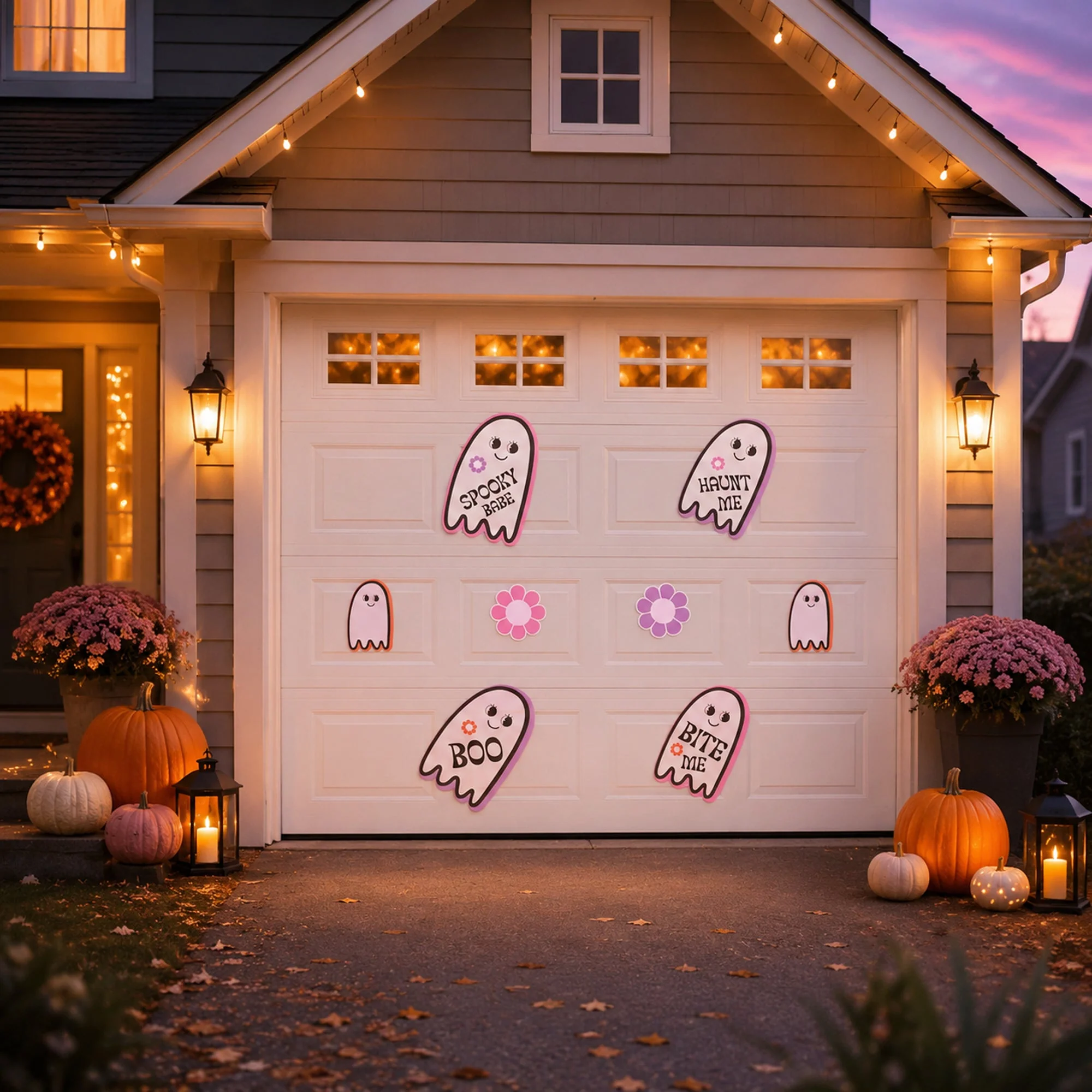 Spooky Babe Garage Door Magnets Set – 8 Halloween Designs - Image 6