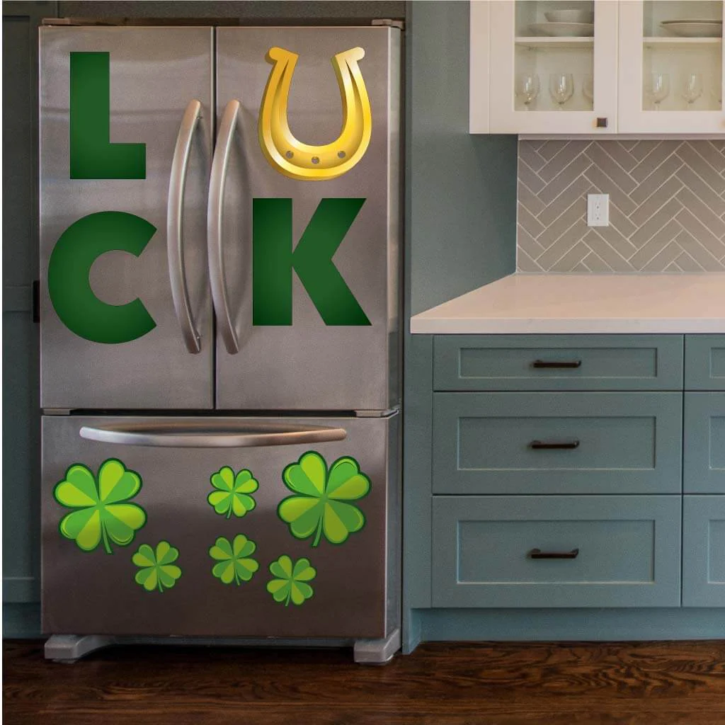 St. Patrick's Day Home Decor Bundle of Magnets, Hanging Decor & Doormat - Image 2