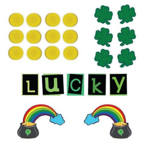St. Patrick's Day FLAT Hanging Lucky Decorations - Image 2