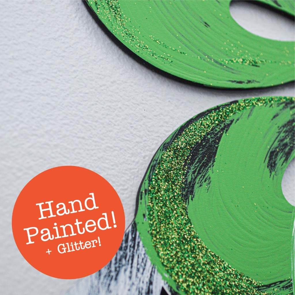 St. Patrick's Day LOVE Hand Painted Wall Decor - Image 4