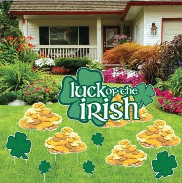 St. Patrick's Day Luck o' the Irish Yard Card