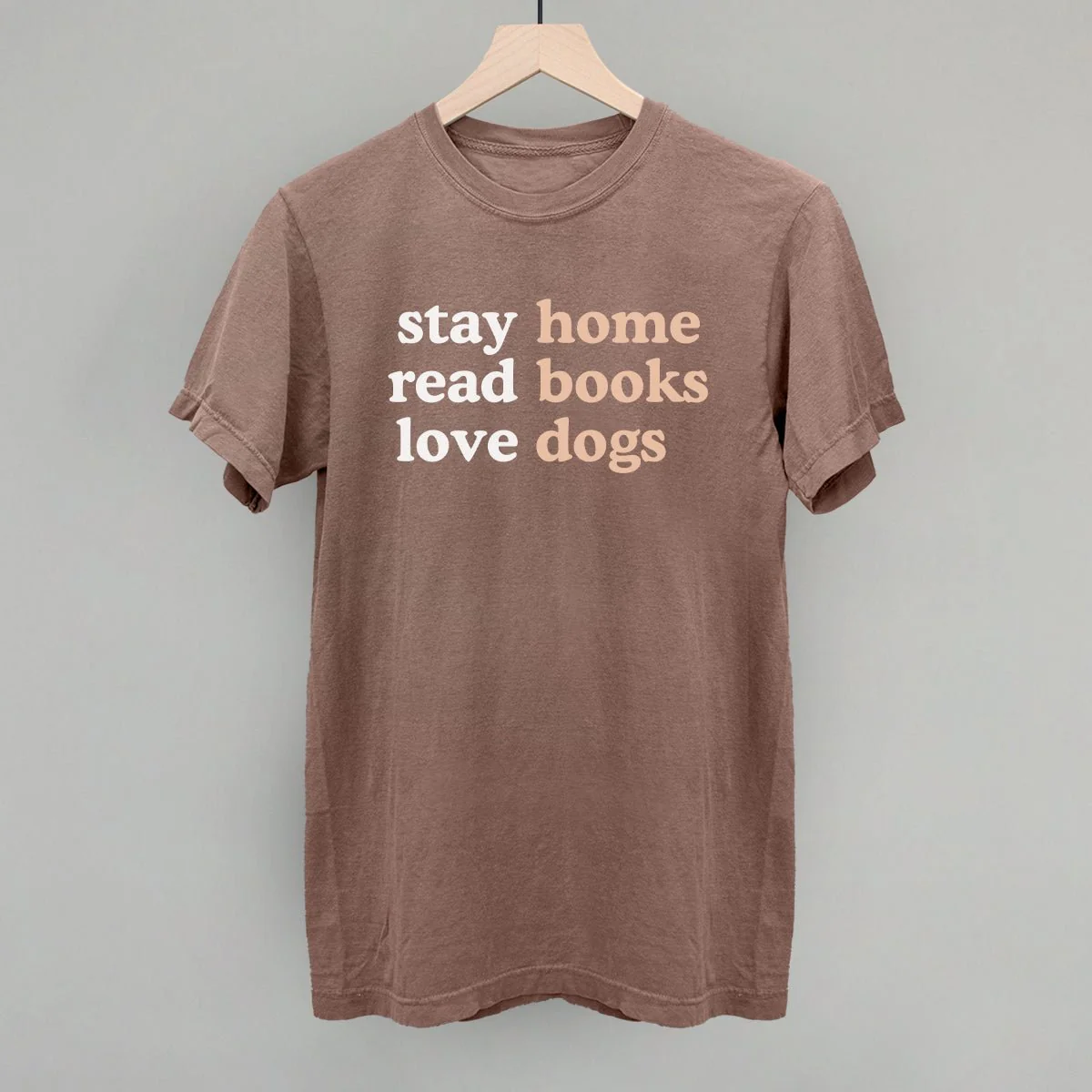 Stay Home Read Books Love Dogs Sweatshirt - Image 3