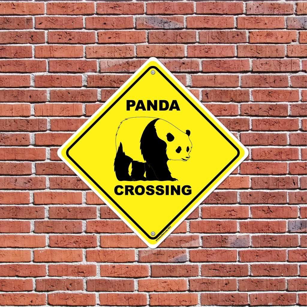 Panda Crossing Sign or Sticker - Image 3