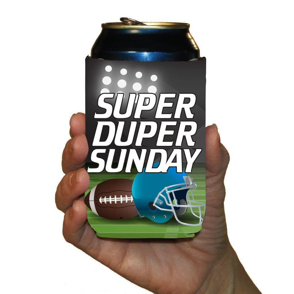Super Duper Sunday Football Can Coolers Pack - Image 5
