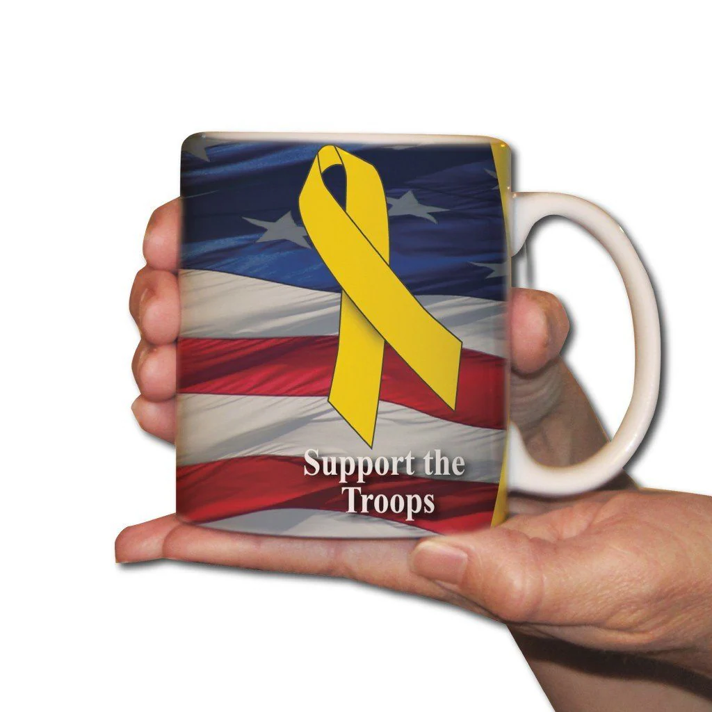 Support the Troops Coffee Mug