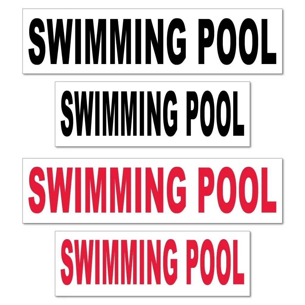 Swimming Pool Real Estate Yard Sign Rider Set - Image 3