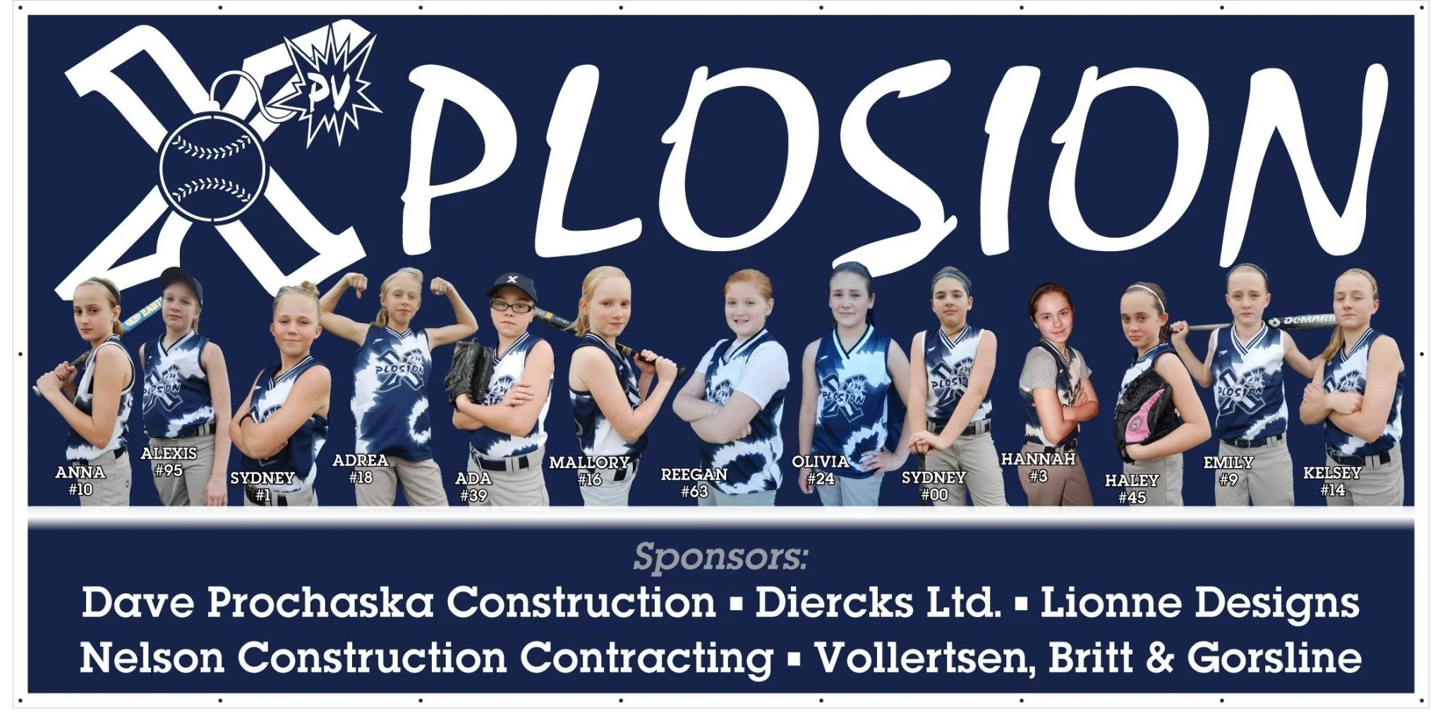 Custom Team Photo and Sponsor Banner - Image 7