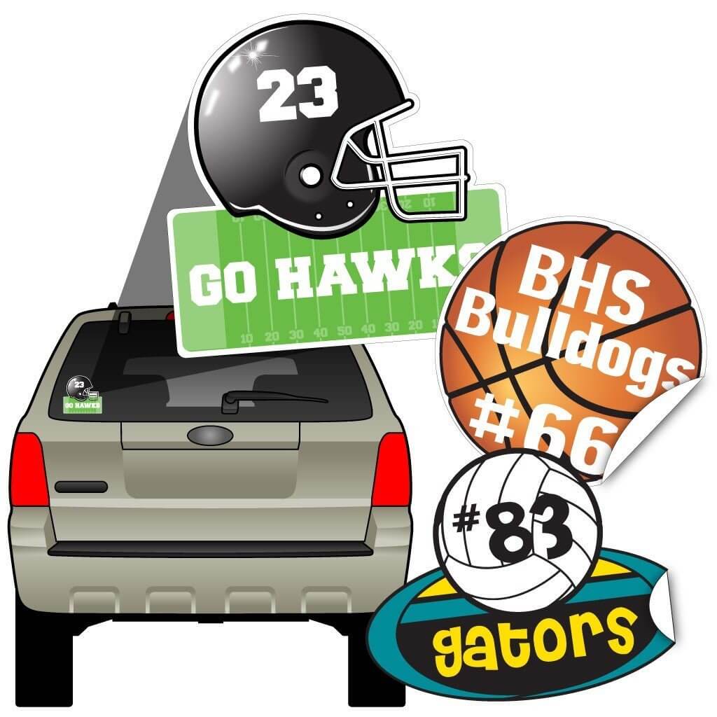 Custom Window Decals for Teams - Image 2