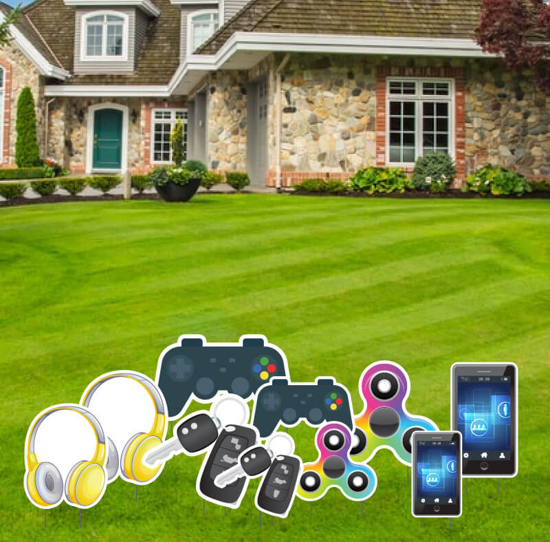 Teen & Tech Yard Signs Bundle - 10 sign set