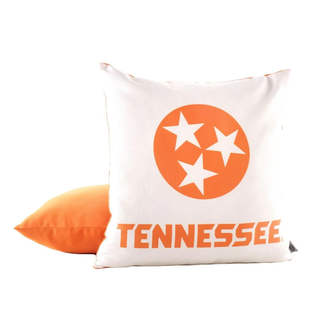 Tennessee Volunteers Tri Star Pillow Cover - Image 3