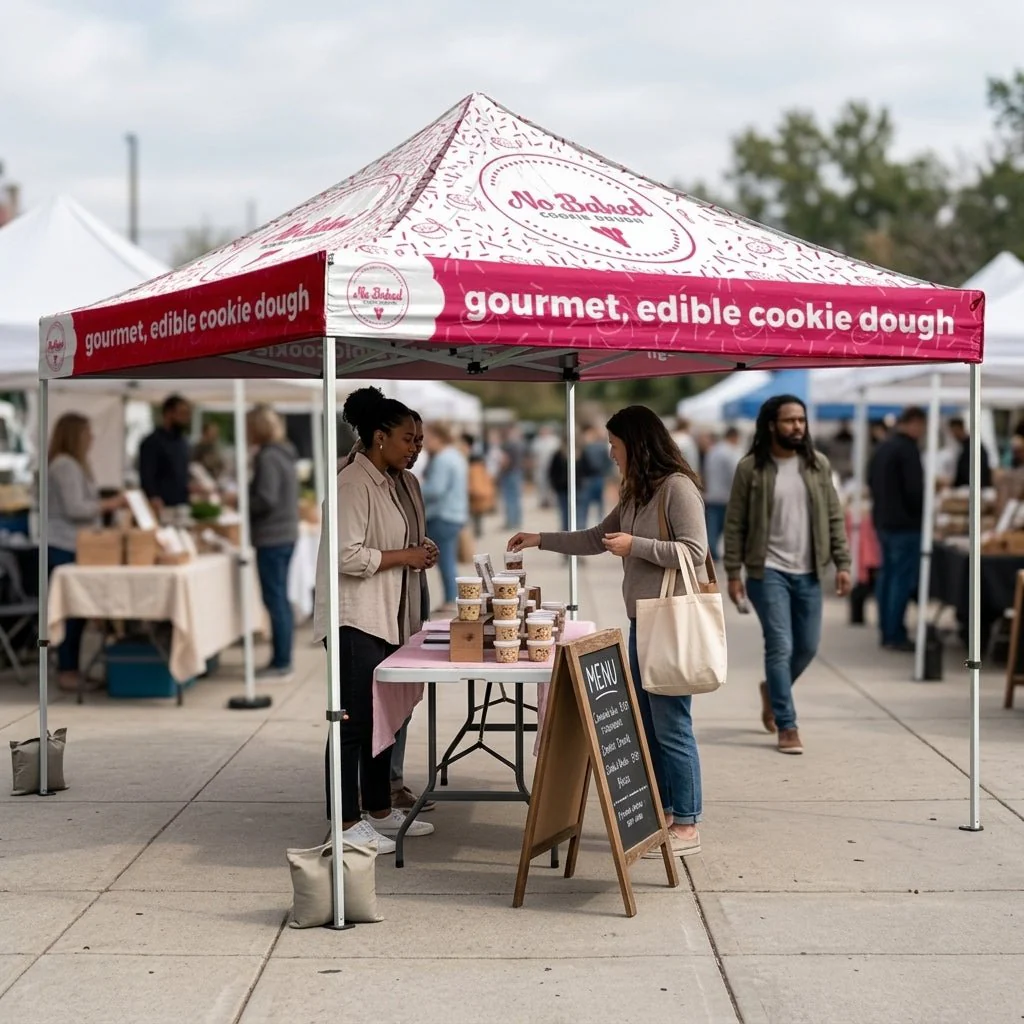 The Base Custom Tent | Custom 10×10 Pop-Up Canopy Tent - Image 3