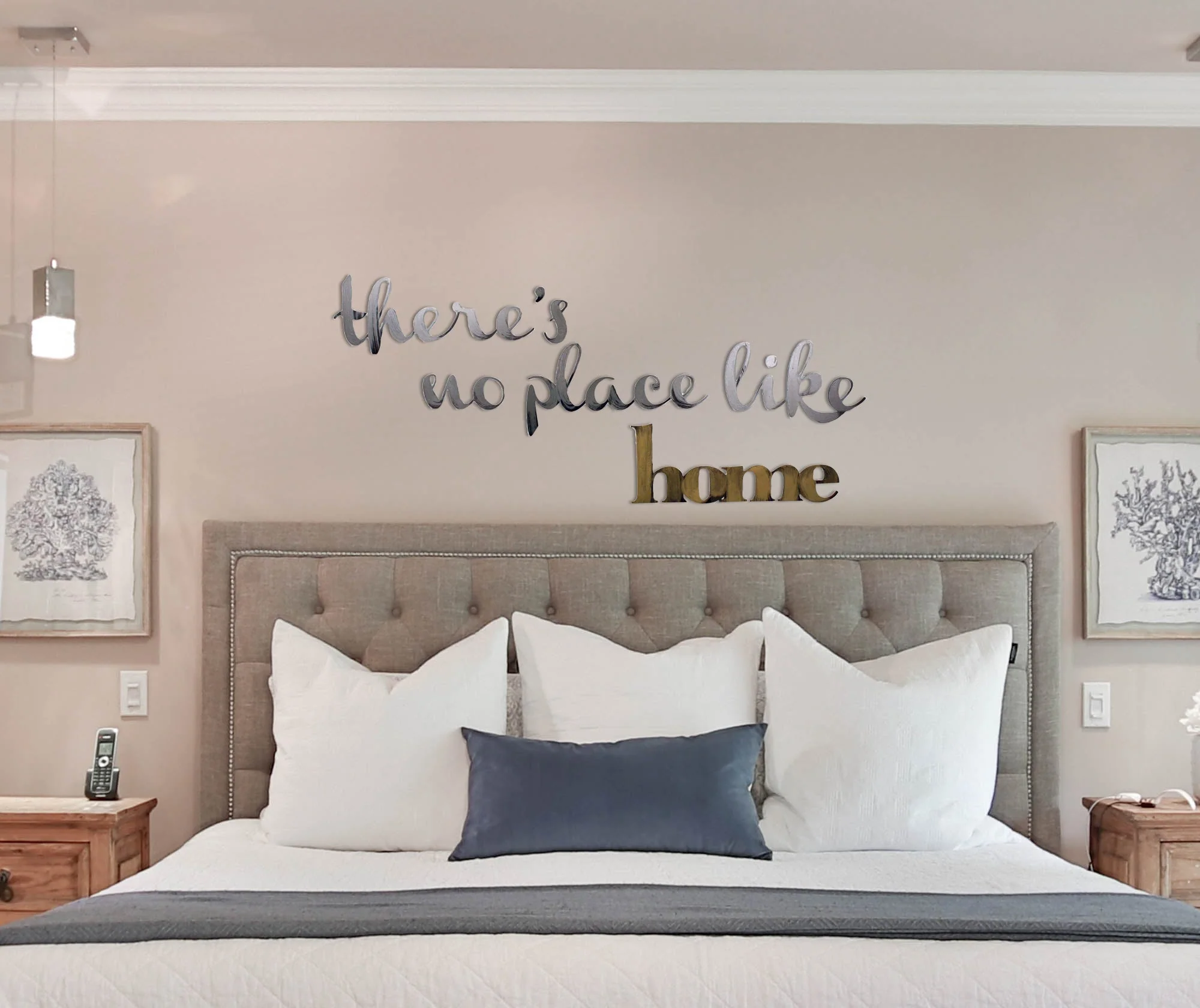 there's no place like home Hand Painted Wall Decor