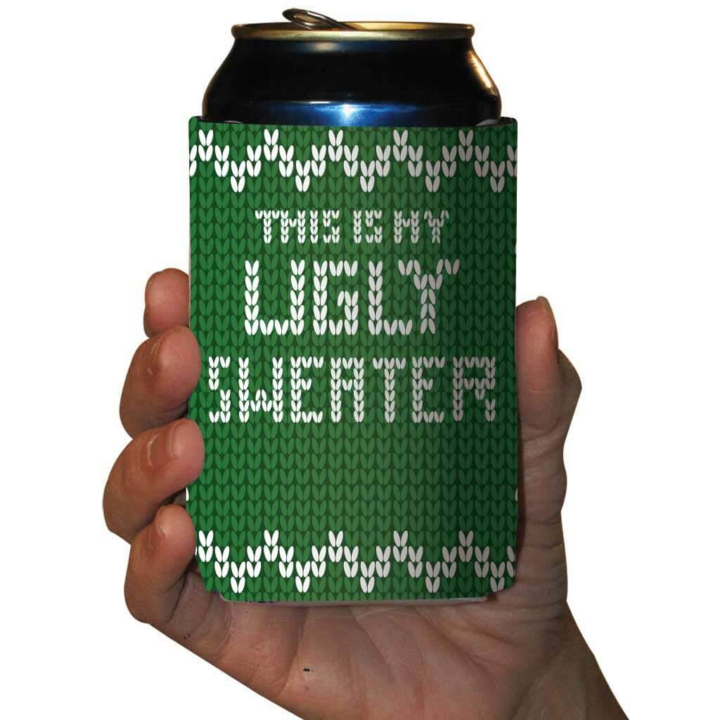 This is My Ugly Sweater Christmas Can Coolers Set - Image 5